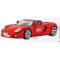 9" Black Porsche Carrera Gt Die Cast Replica Vehicle